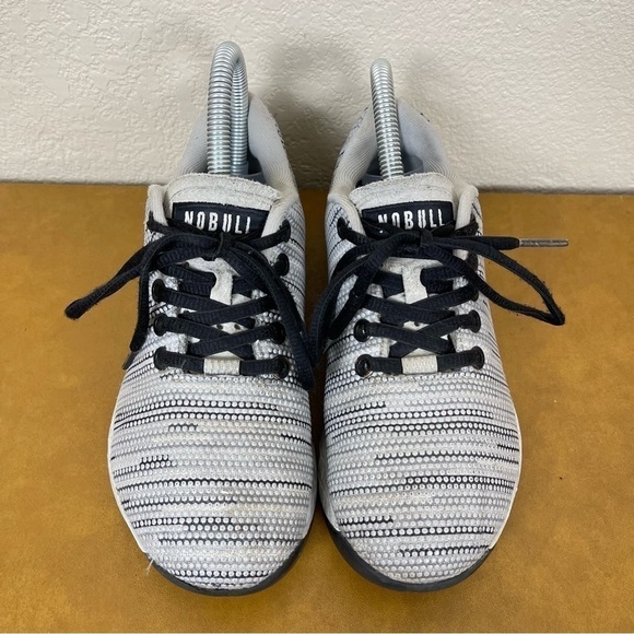 NOBULL Linear Trainer Lace Front Low Top Sneaker Size 6 Women - Picture 2 of 10